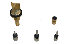 With rubber spool