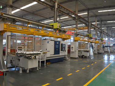 Automated Truss Production Line in Processing Workshop